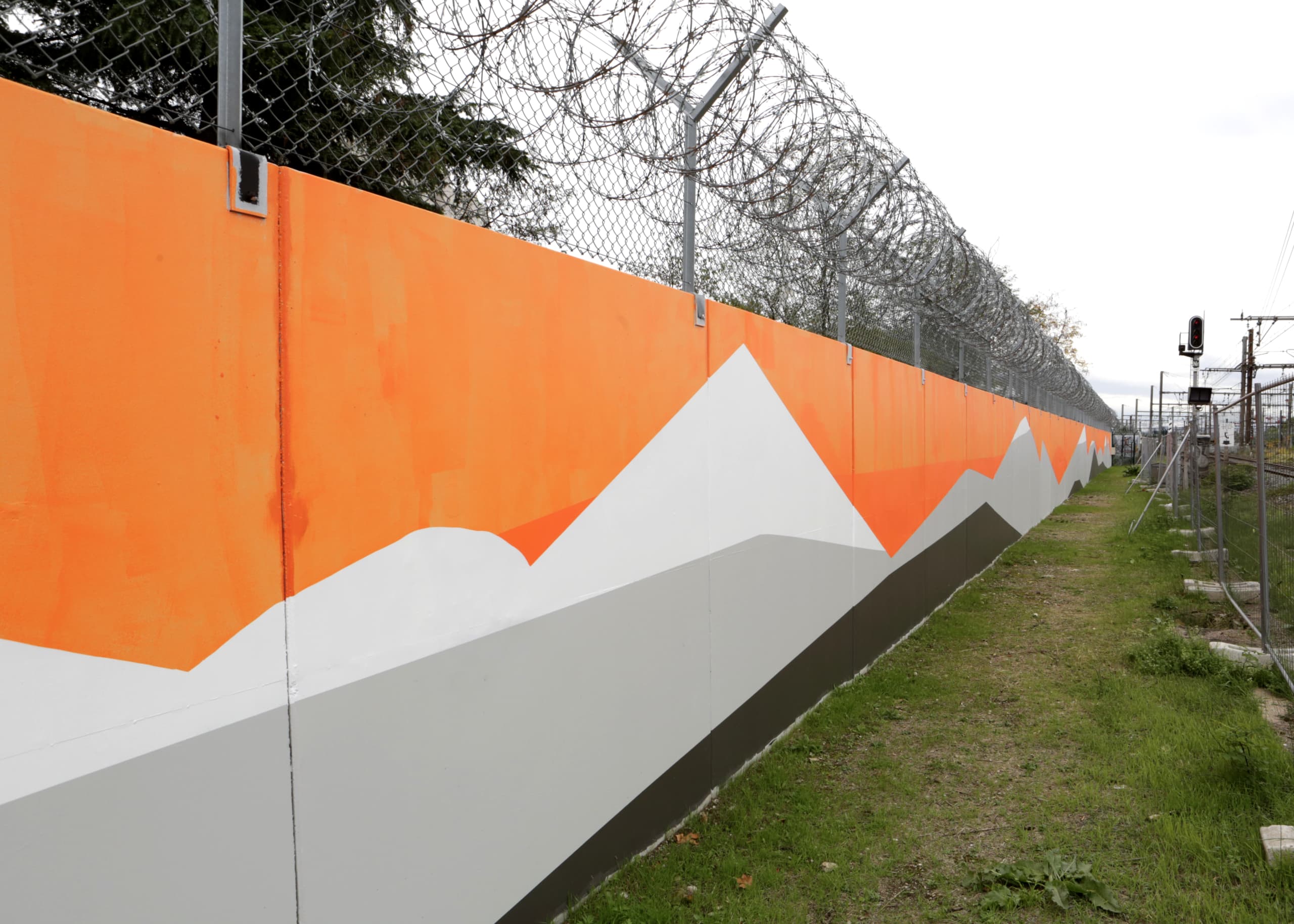 paysage orange