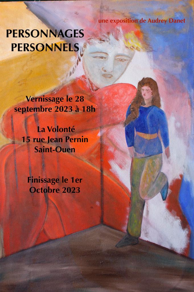 affiche Expo Audrey Danet Volonte93