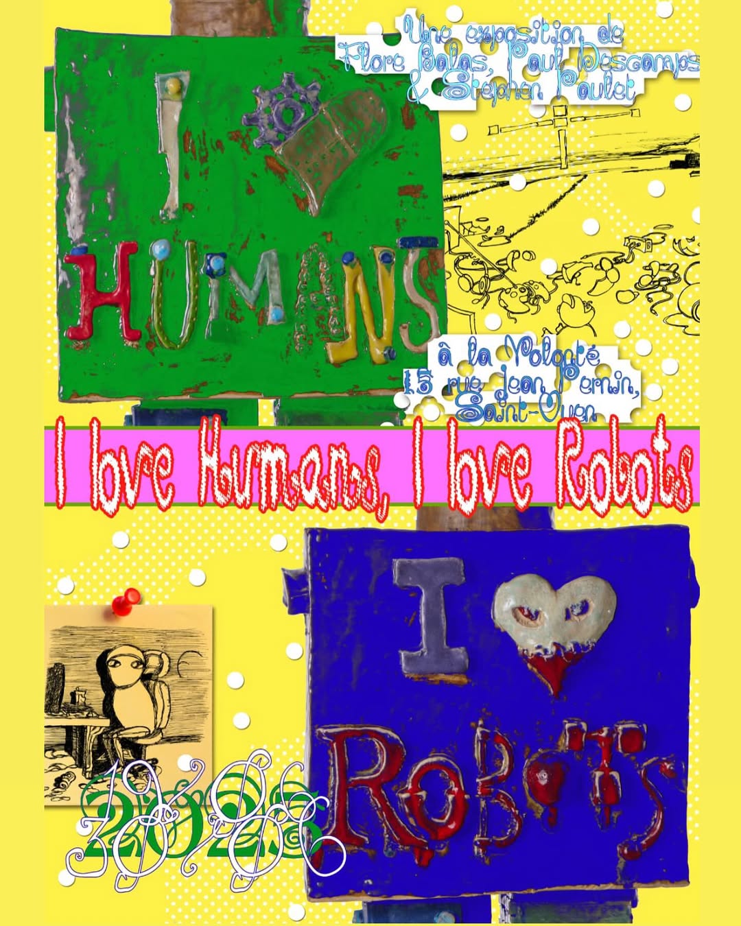 🔥upcoming show🔥Nous avons le plaisir de vous convier à notre nouvelle exposition « I love Huma